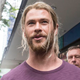 Chris Hemsworth takes a break from filming to mingle with fans on the set of Thor: Ragnarok in Brisbane, Australia. (Photo: Glenn Hunt/Fairfax Media via Getty Images)